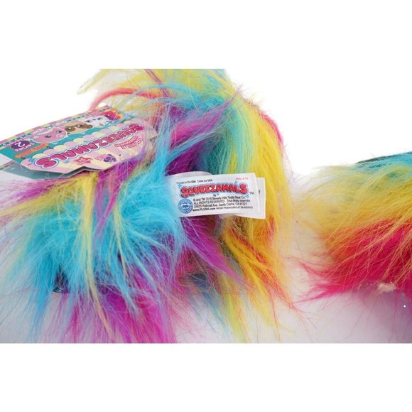 Squeezamals Fluffy Furball Super Squishy (Lot of 3) Scented 3.5 in NWT - Picture 3 of 7
